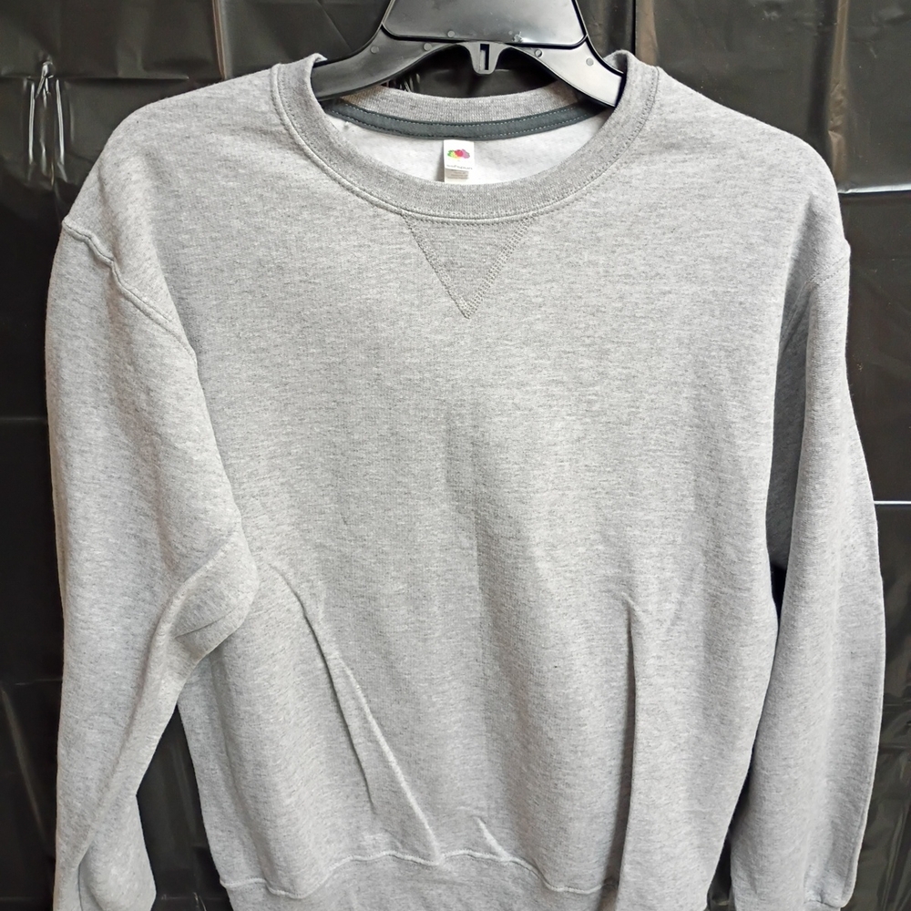 Fruit of the Loom Kid's Gray Crewneck Sweater